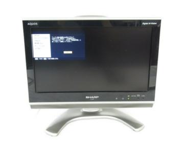 SHARP AQUOS 液晶 TV LC-16E1 16型 リモコン付