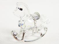 SWAROVSKI スワロフスキー 626866 ロッキングホース 置物