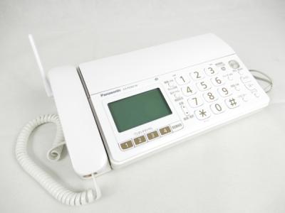 パナソニック おたっくす デジタルコードレスFAX 子機1台付き ホワイト KX-PW520DL-W wyw801m 中古】パナソニック おたっくす デジタルコードレスFAX 子機1台