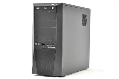 Dospara Diginnos GALLERIA XF i7 6700 3.4Hz 8GB SSD 750GB HDD 2TB GTX 1070 デスクトップ ブラック系