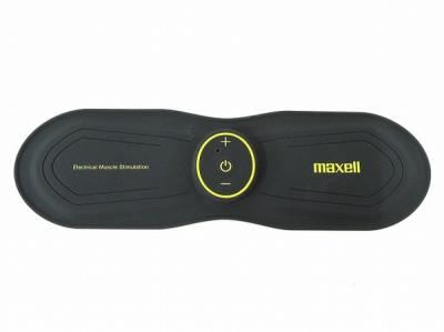 maxell マクセル MXES-R200YG ACTIVEPAD EMS フィットネスマシン 2極タイプ 充電式 腹筋 パッド ダイエット エクササイズ 低周波