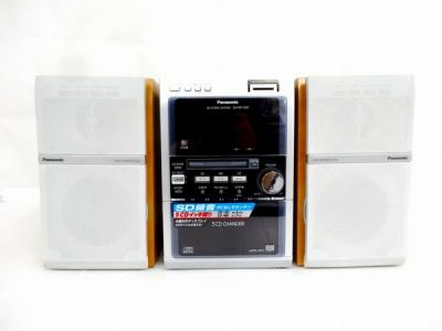 Panasonic パナソニック SC-PM710SD-S コンポ CD/SD/MD シルバー