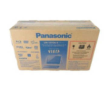 Panasonic パナソニック VIERA プライベート・ビエラ UN-10TD6-K ブラック 10V型 ポータブルテレビ