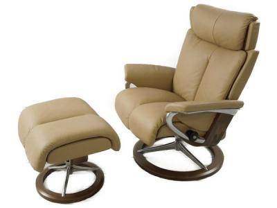 EKORNES エコーネス ストレスレスチェア マジック Mサイズ オットマン付 家具