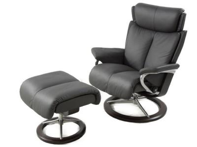 EKORNES エコーネス ストレスレスチェア マジック Mサイズ オットマン付 家具