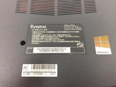 UNITCOM iiyama ILeNXi-15FX088-i7_-LXF3(ノートパソコン)の新品/中古