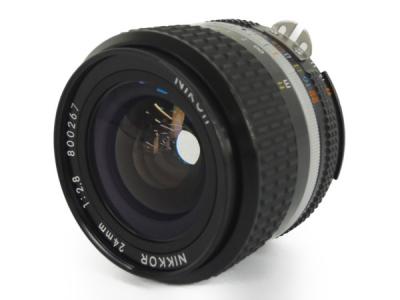 nikon nikkor 24mm 1:2.8 マニュアル レンズ 単焦点 MF 訳有
