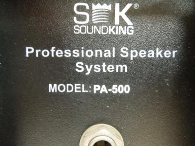 SOUND KING PA-500(スピーカー)の新品/中古販売 | 1403104 | ReRe[リリ]