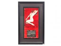 当時物 マリリン・モンロー 直筆 サイン カレンダー アート Marilyn Monroe Autograph Calendar art 額装