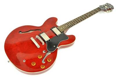 Epiphone DOT CH 335 タイプ チェリー セミアコ ギター