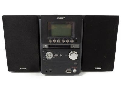 SONY ソニー CMT-M35WM(B) コンポ CD MD ブラック