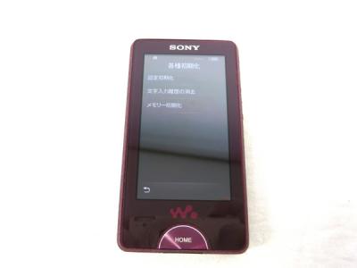 SONY ソニー ウォークマン WALKMAN NW-X1050 R ポータブル オーディオ プレーヤー レッド 16GB