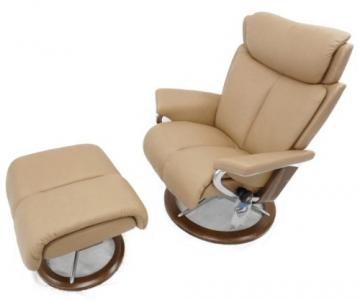 EKORNES エコーネス ストレスレスチェア マジック Mサイズ オットマン付 家具