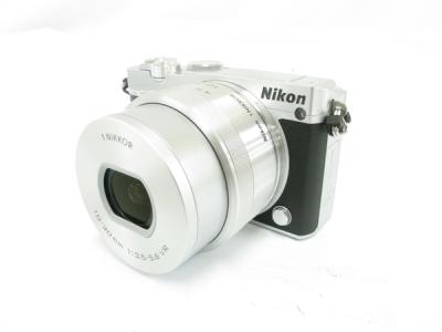 Nikon ニコン ミラーレス一眼 Nikon 1 J5 ダブルレンズキット シルバー デジタル カメラ