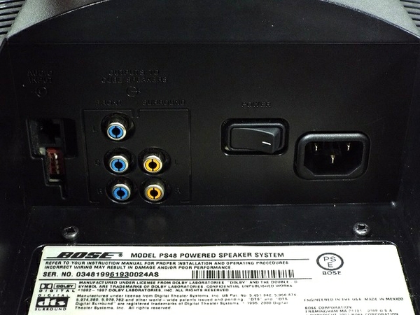 bose ps48 media center