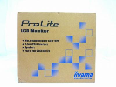 iiyama イイヤマ PROLITE E1980SD-W2 液晶モニター 19型 ピュアホワイト