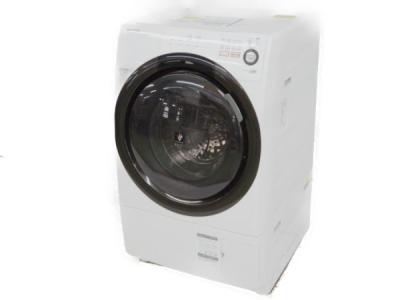 SHARP シャープ ES-S60-WL 洗濯機 ドラム式 6.0kg 左開き ホワイト系
