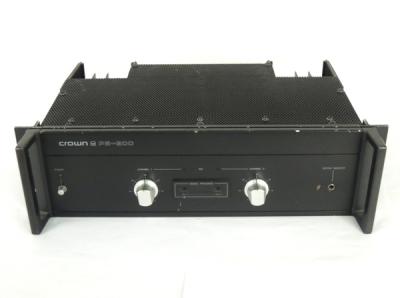 Crown /amcron PS-200 パワーアンプ Crown パワーアンプ PS-200の新品