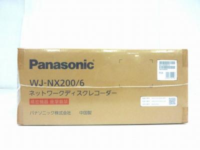 Panasonic WJ-NX200/6 ネットワークディスクレコーダー 6TB パナソニック H.265カメラ対応 防犯カメラ