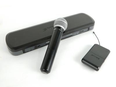 SHURE PG58 PG88 ワイヤレスマイク 受信機セット