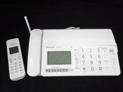 Panasonic パーソナルファクス KX-PD304DL-W おたっくす FAX電話 ホワイト 子機1台付
