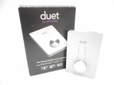APOGEE アポジー duet FireWire for Mac 2チャンネル オーディオ インターフェイス 音響 機材