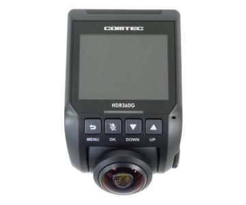 comtec コムテック HDR360G 全天周 ドライブレコーダー 360°カメラ 前後左右 常時録画 衝撃録画 GPS 駐車監視