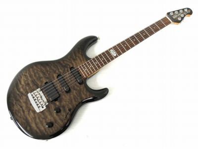 MUSICMAN LUKE BFR Quilt top Trans Black SSH EMG搭載 スティーブ・ルカサー