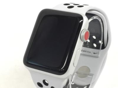 Apple Watch Nike+ Series 3 GPS+Cellularモデル 42mm MQME2J/A ピュアプラチナ/ブラックNikeスポーツバンド