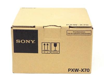 SONY ソニー 業務用 ビデオカメラ PXW-X70 XDCAM メモリーカムコーダー 4K未対応 ガンマイク付