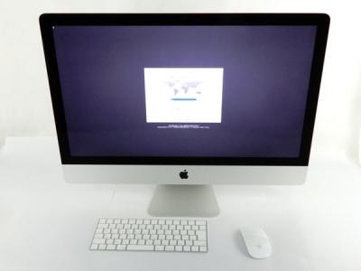 Apple アップル iMac Retina 5K MNED2J/A CTOモデル 一体型 PC 27型 2017 Core i7 7700K 4.2GHz 64GB SSD2TB High Sierra 10.13 Radeon Pro 580 8192MB