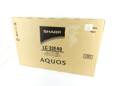 SHARP シャープ 32V型 液晶テレビ AQUOS LC-32E40 ハイビジョン 直下型 LED バックライト大型