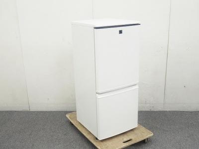 SHARP ノンフロン 冷凍 冷蔵庫 SJ-14E1 137L 2014年製 ホワイト 家電