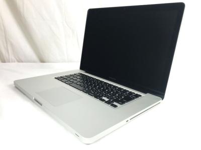 Apple MacBook Pro MD318J/A ノート PC 15.4型 Late 2011 Core i7 2675QM 2.2GHz 4GB HDD500GB High Sierra 10.13 AMD Radeon HD 6750M