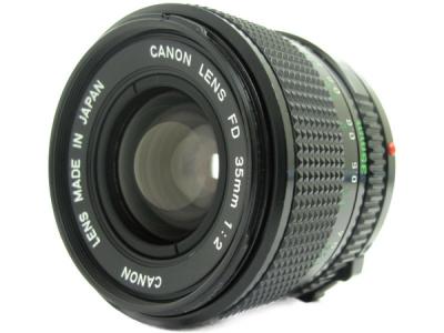 Canon FD 35mm F2 単焦点 レンズ フード付 キャノン(レンズ)の新品