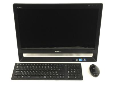 SONY ソニー VAIO VPCJ138FJ 液晶一体型 デスクトップ パソコン PC 21.5型 i5 M480 2.67GHz 4GB HDD1TB Win7 Home 64bit マットブラック