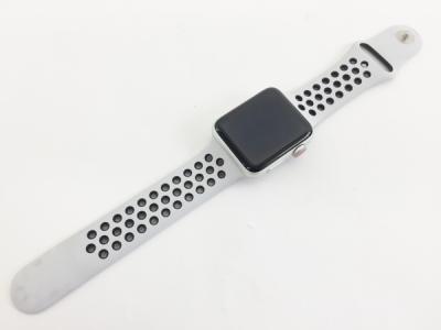 Apple Watch Nike+ Series 3 GPS+Cellularモデル 42mm MQME2J/A ピュアプラチナ/ブラックNikeスポーツバンド