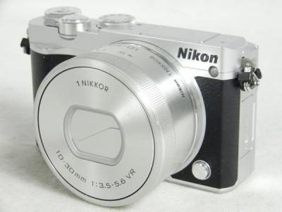 Nikon ニコン ミラーレス一眼 Nikon1 J5 レンズキット 標準パワーズーム シルバー カメラ デジタル HPLK SL