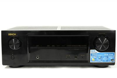 DENON AVR-X1100W-K AV レシーバー 7.2ch Wi-Fi Bluetooth ワイヤレス