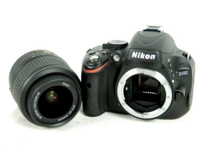 Nikon ニコン D5100 18-55VR レンズキット D5100LK18-55 カメラ デジタル一眼 ブラック