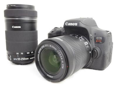 Canon キヤノン 一眼 レフ EOS Kiss X8i ダブルズームキット デジタル カメラ