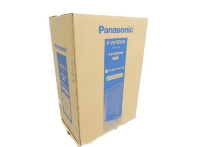 Panasonic パナソニック F-VXR70-K 加湿 空気 清浄機 ナノイーX エコナビ ブラック 家電