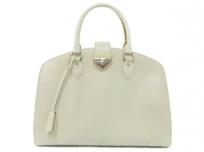 LOUIS VUITTON ルイ・ヴィトン エピ ポンヌフGM M5904J レザー ハンドバッグ 白