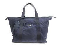 PRADA プラダ 2VC796 TESSUTO SAFFIANO ボストンバッグ ネイビー