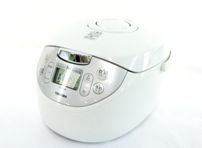 TOSHIBA 東芝 IH ジャー 炊飯器 RC-10HK 5.5合炊き 2017年製 ホワイト 家電