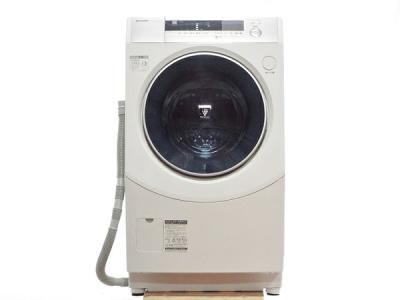 SHARP シャープ 洗濯乾燥機 ES-ZH1-WL 2017年製 ドラム式 10.0kg大型
