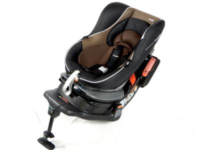 combi コンビ　チャイルドシート　新生児　ラクティアターン　ブラウン