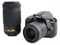 Nikon ニコン 一眼レフ D3400 ダブルズームキット デジタル カメラ