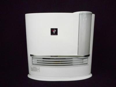シャープ 加湿セラミックファンヒーター プラズマクラスター搭載 ホワイト HX-E120-W
