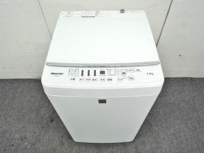 Hisense ハイセンス HW-G45E4KW 洗濯機 4.5kg 2016年製 家電
